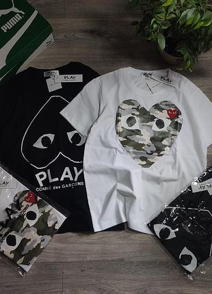 Футболки comme des garcons в люкс качестве