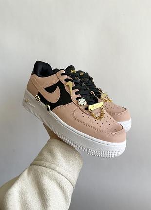 Кроссовки женские nike air force 1 pixel white белые кожа найк аир форс демисезонные