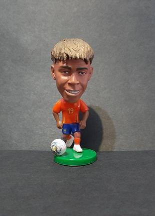 Ламин ямаль. сборная испании фигурки футболистов soccerwe