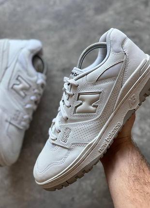 New balance 550 triple white