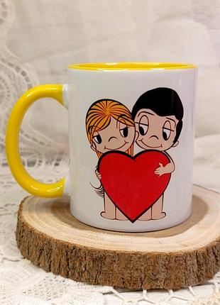 Чашка " любовь это... "