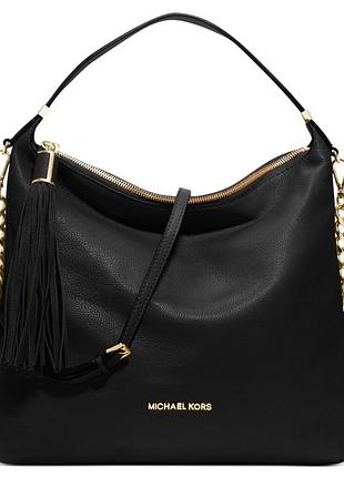 Сумка через плечо bedford от michael kors, черного цвета