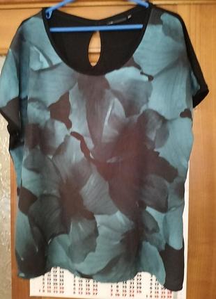 Шикарна блуза, футболка 54-56р