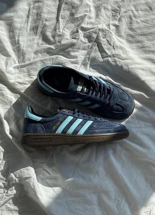 Кроссовки adidas spezial handball blue