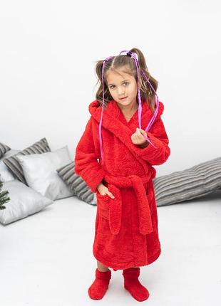 Яркий халат для девочки