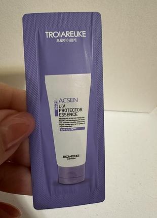 ♥️ солнцезащитная эссенция troiareuke acsen uv protector essence spf50, оригинал