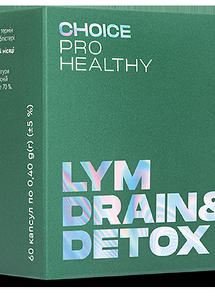 Лімфодренаж і детоксикація lym drain&detox 60
