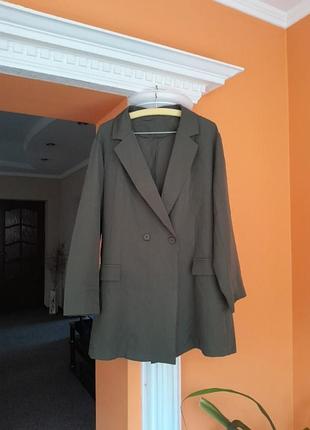 Пиджак легкий батал