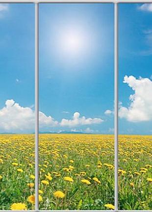 Шафа-купе luxe studio стандарт-1 фотодрук природа-193 2400x2000x450 тридверна (48346)