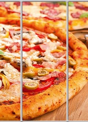 Шафа-купе luxe studio стандарт-1 фотодрук їжа та напої-31 2400x2000x450 тридверна (47327)