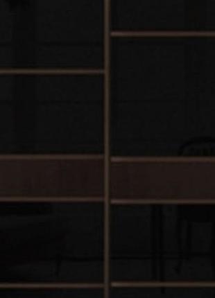 Шкаф купе luxe studio стандарт-2 цветной комбинированный фасад-18 1200x2400x600 двухдверный (93285)