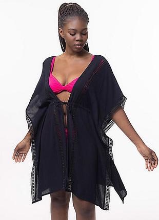 Вискозная пляжная туника dorina one size