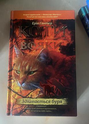 Книга ерін гантер коти вояки здіймається буря