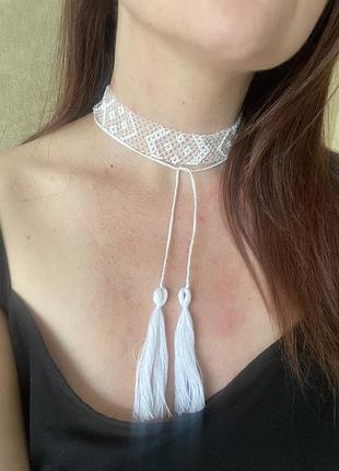 Чокер, силянка, гердан лесі украінки