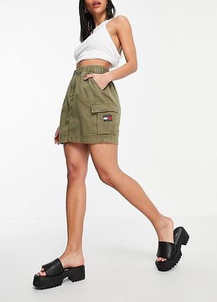 Карго спідниця tommy hilfiger,юбка тоmy hilfiger