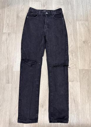 Жіночі джинси з розрізами 42/44