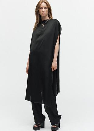 Zara мульти функциональная накидка блузка платье