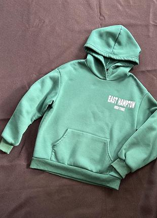 Худі світшот зеленого кольору