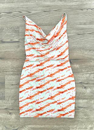 Сукня міні з абстрактним принтом ivichi