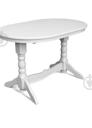 Белый обеденный стол