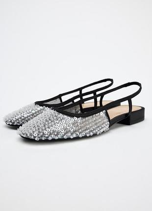 Босоніжки слінгбеки zara