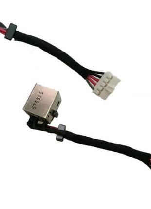 Роз'єм живлення 6kvrf для ноутбука dell latitude e7440 e7450 — dc30100mf00 — з кабелем, шлейф, гніздо