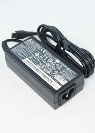 Оригинальный блок питания для ноутбука acer   45w   type-c - без кабеля