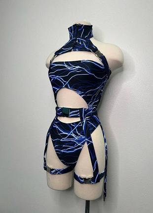 Купальник в цветах, мега стильная модель