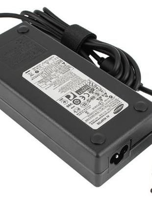 Блок питания для ноутбука samsung 19v 6.32a  120w 5.5*3.0мм без кабеля, адаптер сетевой, блок зарядки живлення