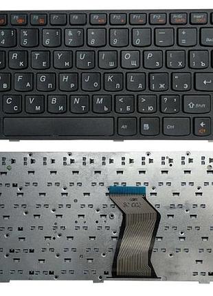 Клавіатура для ноутбука lenovo  g770  g780 -  25-011680 -  black frame
