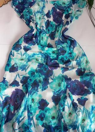 Платье женское летнее длинное 50 52 размер