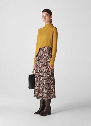 Спідниця зі зміїним принтом  whistles