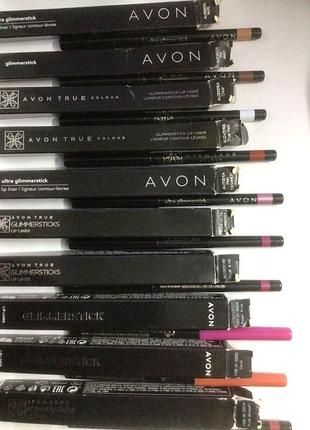 Олівці для губ викручуються avon