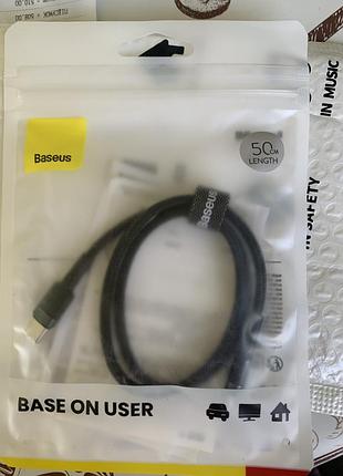 Оригінальний кабель baseus cable type-c to type-c