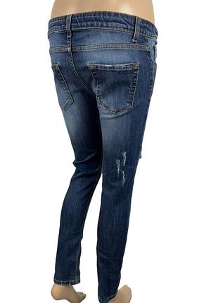 Джинсы msgm с вышитым логотипом