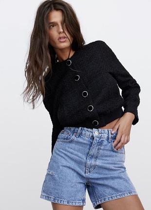 Джинсові шорти із колекції zara