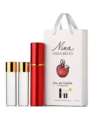 Жіночі мініпарфуми nina ricci nina набір 3х15 мл