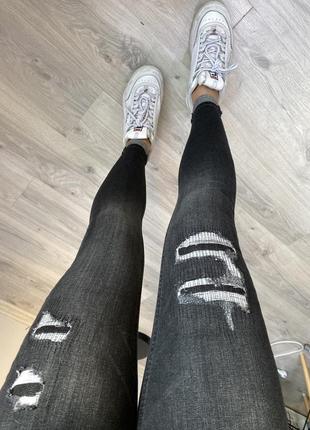 Джинси сірі denim co