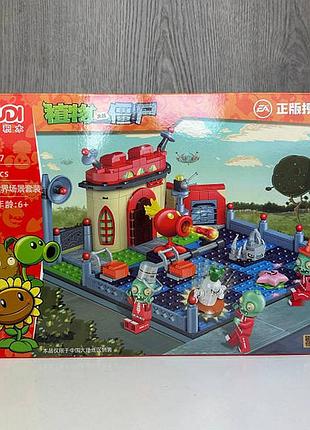 Детский конструктор растения против зомби 60027 лего plants vs zombies ферма фигурки 315 деталей