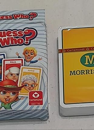 Вінтажна настільна карткова гра - хто це? - guess who? - hasbro 2014