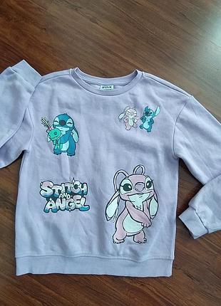 Кофта на байке stitch
