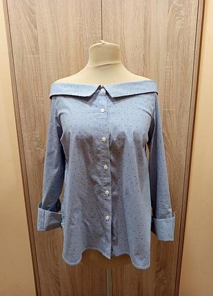 Блуза в стиле кармэн