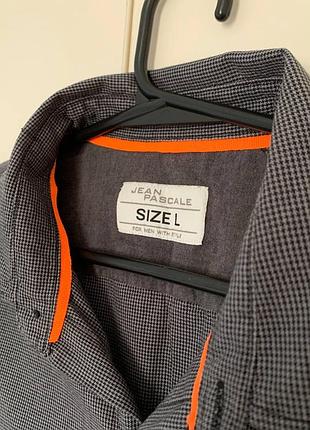 Рубашка мужская, jean pascale, размер l