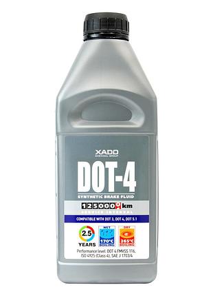 Гальмівна рідина xado dot-4 cинтетична 1 л