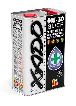 Моторна олива xado atomic oil 0w-30 sl/cf синтетична (rs) 4 л