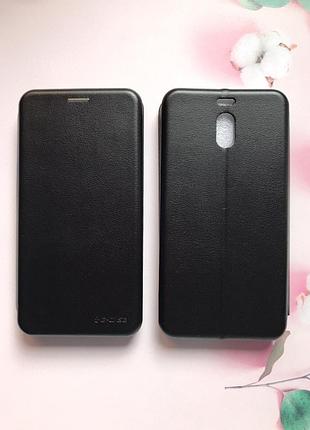 Чехол-книжка для meizu m6 note чёрный