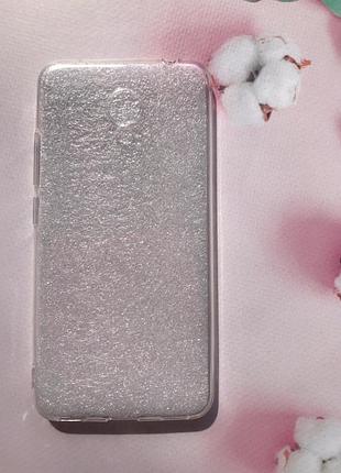 Ультратонкий прозорий силіконовий чохол для meizu m5c