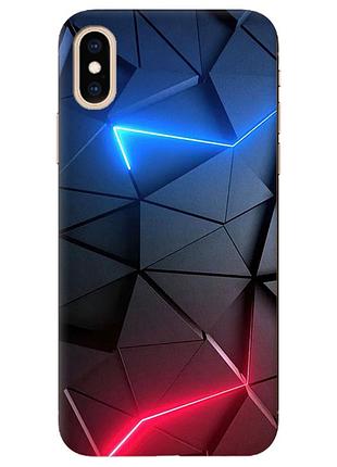 Чехол на iphone xs max :: рельефный фон (принт 36)
