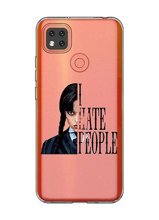 Прозрачный чехол для Iphone se 2 :: добрая девочка (принт 215)