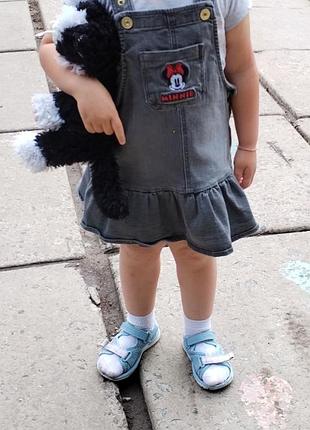 Джинсовый сарафан 5